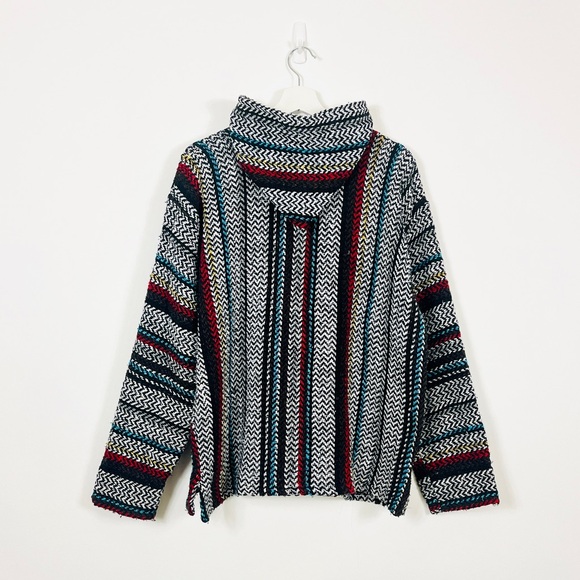 Baja Joe Multicolour Baja Hoodie Sweater - Picture 3 of 4